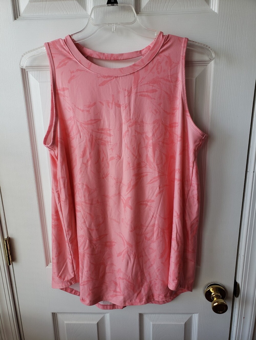 Pink Sleeveless Women's Tank Top/tunic